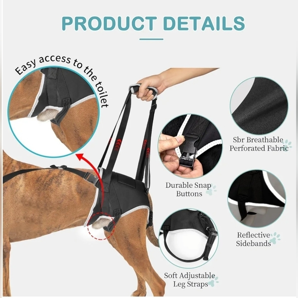 NWT Dog Lift Harness for Large Dogs - Picture 5 of 7
